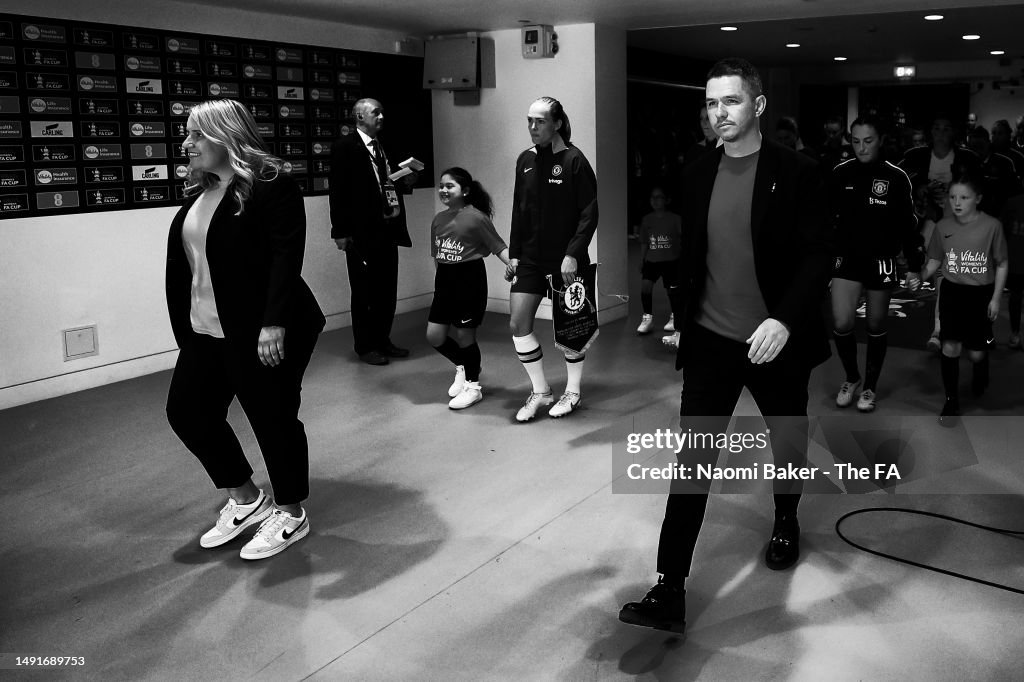 Chelsea v Manchester United: Vitality Women's FA Cup Final