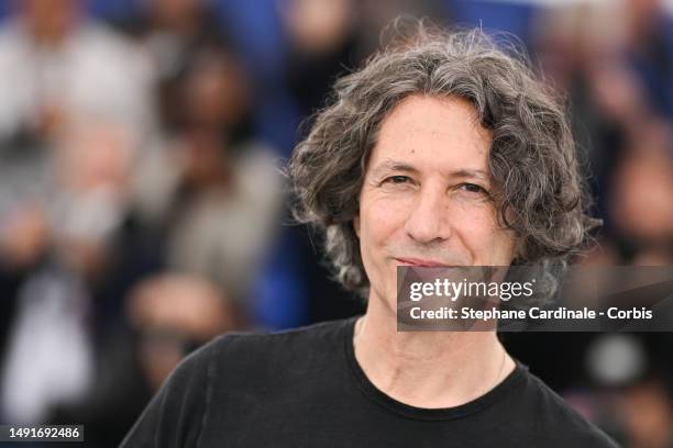 Director Jonathan Glazer attends "The Zone of Interest" photocall at the 76th annual Cannes film festival at Palais des Festivals on May 20, 2023 in...