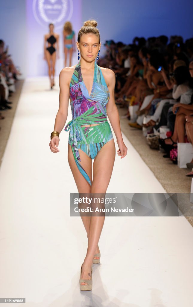 Aguaclara, Aquarella Swimwear, Cote D Or Swimwear, Sauvage - Mercedes-Benz Fashion Week Swim 2013 - Show