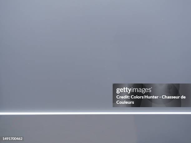 close-up of the bodywork of a gray van in paris, france - bodywork stock pictures, royalty-free photos & images