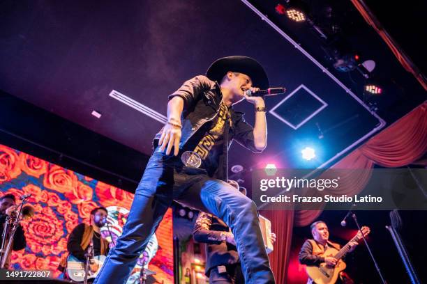 sänger singt in einem musikkonzert - country musik stock-fotos und bilder