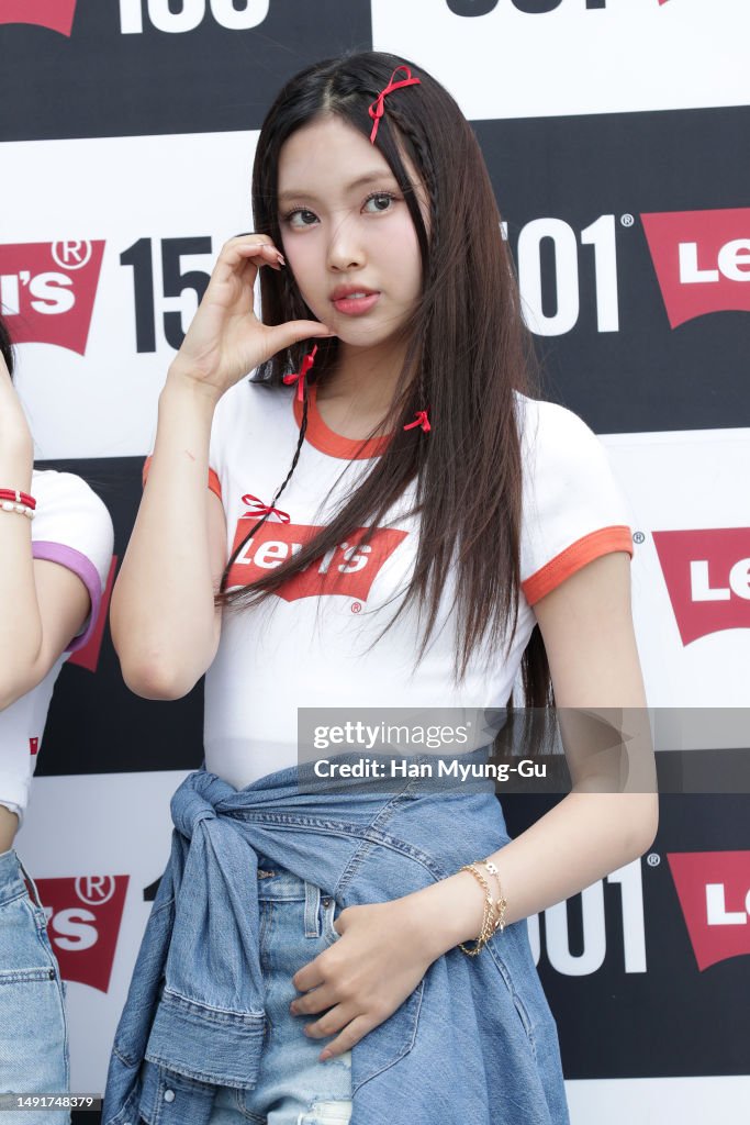 Lee Hye-In aka Hyein of girl group NewJeans attends the 'LEVI's 150 ...