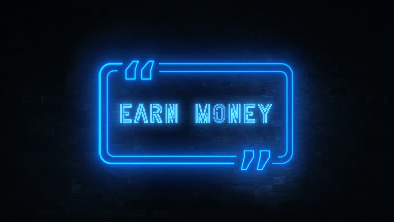 Earn Sign Earn Money Icon Videos and HD Footage - Getty Images