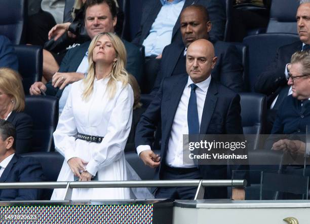 Tottenham Hotspur Chairman Daniel Levy during the Premier League match between Tottenham Hotspur and Brentford FC at Tottenham Hotspur Stadium on May...