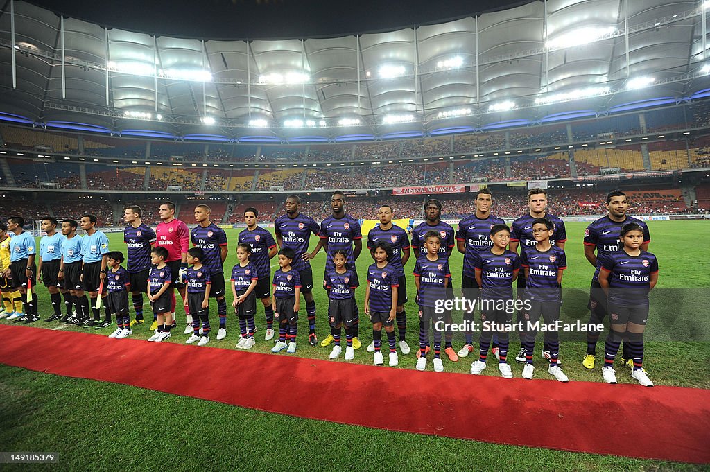Malaysia XI v Arsenal