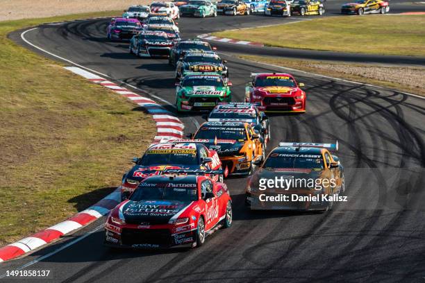 Will Brown driver of the Coca-Cola Racing Chevrolet Camaro ZL1 during race 2 of the Tasmania Supersprint, part of the 2023 Supercars Championship...