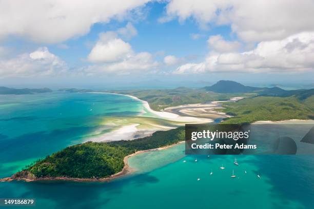 whitsunday islands, queensland, australia - isla de whitsunday fotografías e imágenes de stock