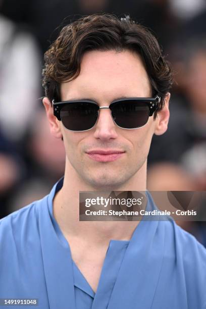 Cory Michael Smith attends the "May December" photocall at the 76th annual Cannes film festival at Palais des Festivals on May 21, 2023 in Cannes,...