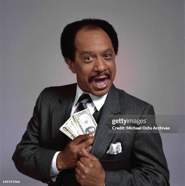 Actor Sherman Hemsley poses for a portrait circa 1980 in Los Angeles, California.