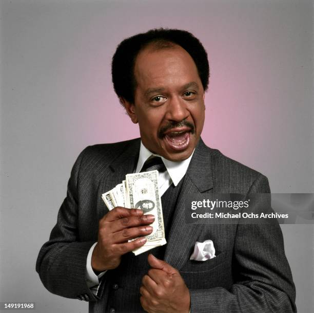 Actor Sherman Hemsley poses for a portrait circa 1980 in Los Angeles, California.