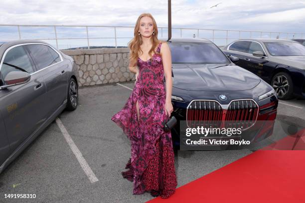 Abigail Cowen attends "The Calm" World Premiere on May 17, 2023 in Cannes, France.