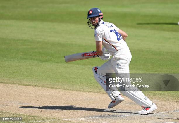 Sir Alastair Cook of Essex bats during the LV= Insurance County Championship Division 1 match between Nottinghamshire and Essex at Trent Bridge on...