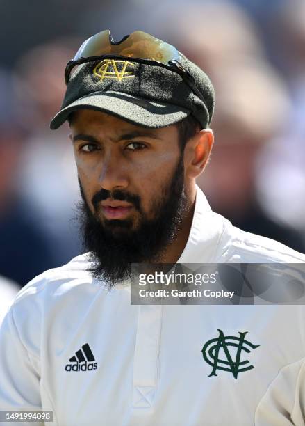 Haseeb Hameed of Nottinghamshire during the LV= Insurance County Championship Division 1 match between Nottinghamshire and Essex at Trent Bridge on...