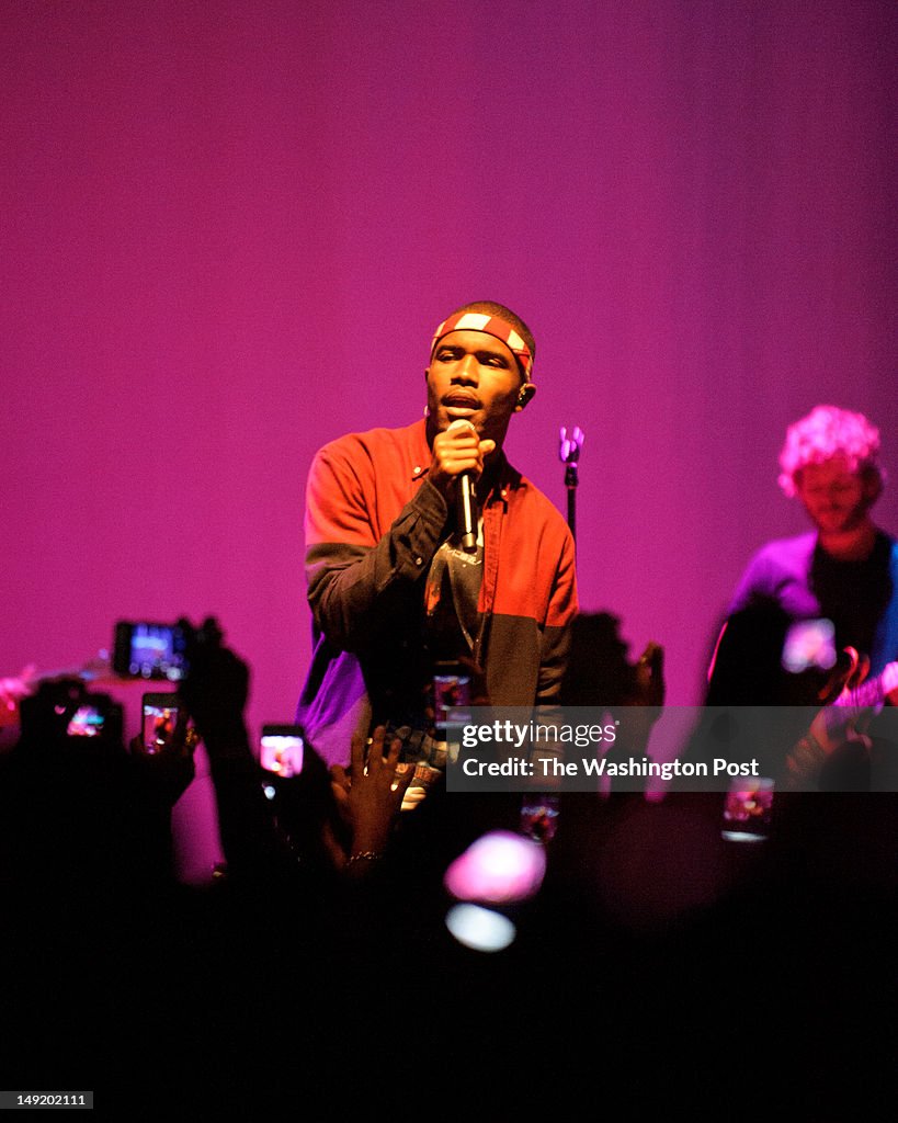 Frank Ocean Performs at the 9:30 Club in Washington, D.C.