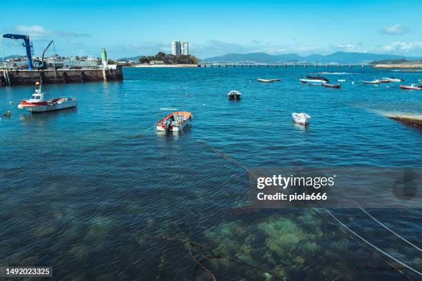 the coast of galicia, spain - vigo stock pictures, royalty-free photos & images