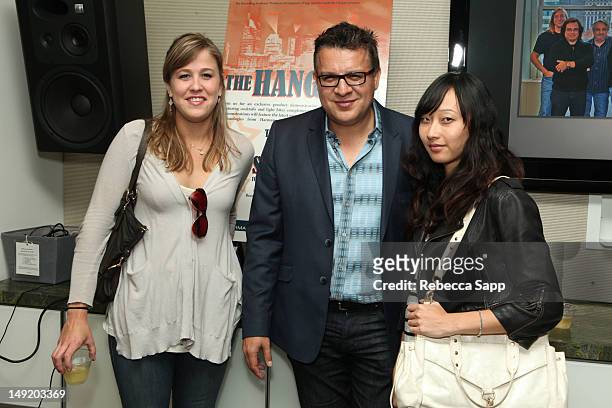 Vanessa Parr, Alex Barkaloff and Natasha Lee at I'm A Member - And You Should Be, Too! at The Recording Academy on July 24, 2012 in Los Angeles,...
