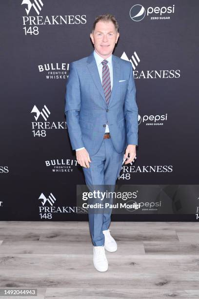 Bobby Flay attends Preakness 148 Hosted By 1/ST at Pimlico Race Course on May 20, 2023 in Baltimore, Maryland.