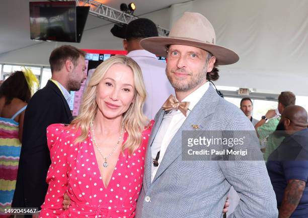 Belinda Stronach, Chairwoman, CEO and President, The Stronach Group and 1/ST and Aidan Butler, Chief Executive Officer, 1/ST RACING & GAMING attend...