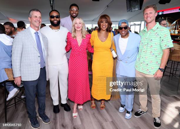 John Harbaugh, Odell Beckham Jr., Rudy Gay, Belinda Stronach, Chairwoman, CEO and President, The Stronach Group and 1/ST, Gayle King, Kevin Liles,...