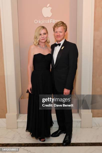 Kirsten Dunst and Jesse Plemons celebrate Apple Original Films' "Killers Of The Flower Moon" Cannes Film Festival World Premiere at Château de la...