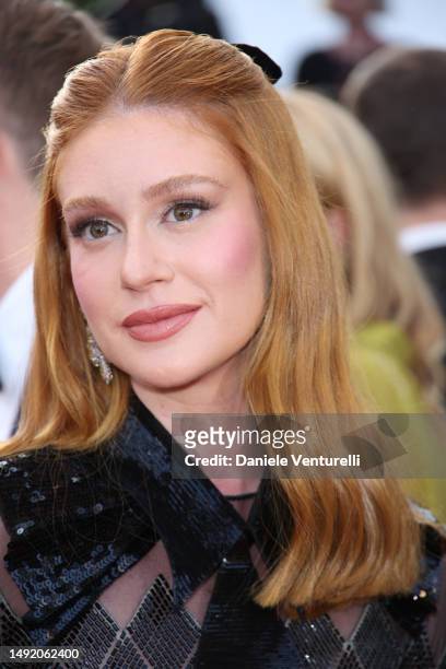 Marina Ruy Barbosa attends the "Firebrand " red carpet during the 76th annual Cannes film festival at Palais des Festivals on May 21, 2023 in Cannes,...
