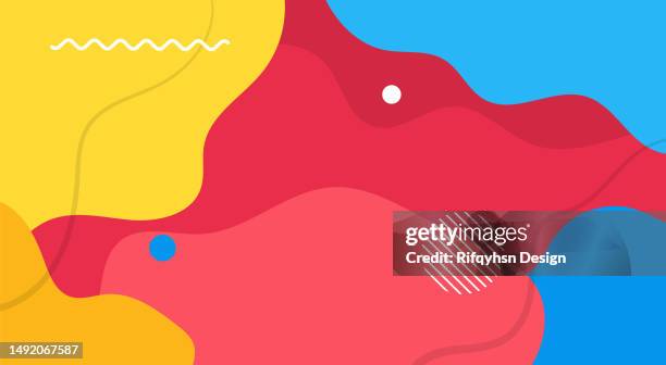 liquid abstract background with geometric shape element design - spa background stock illustrations