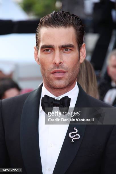 Jon Kortajarena attends the "Firebrand " red carpet during the 76th annual Cannes film festival at Palais des Festivals on May 21, 2023 in Cannes,...