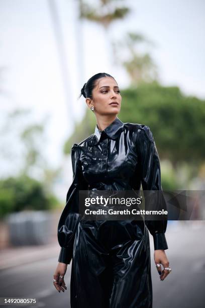 Shruti Haasan poses for a portrait during the 76th Annual Cannes Film Festival at the Martinez Hotel on May 21, 2023 in Cannes, France.