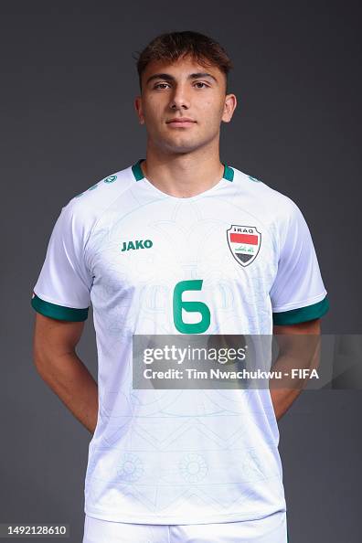 Adam Rasheed Talib Adam Rasheed of Iraq poses during the official FIFA U-20 World Cup ...
