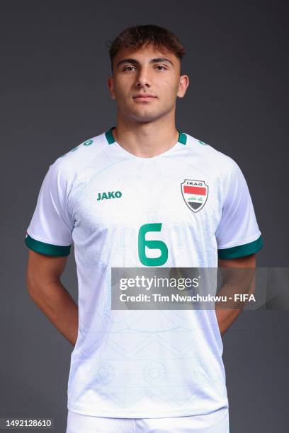 C Rasheed U Adam Rasheed of Iraq poses during the official FIFA U-20 World Cup ...