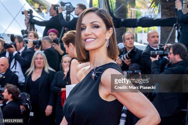 Nadia Fares attends the "Firebrand " red carpet during the 76th Cannes Film Festival on May 21, 2023 in Cannes, France.