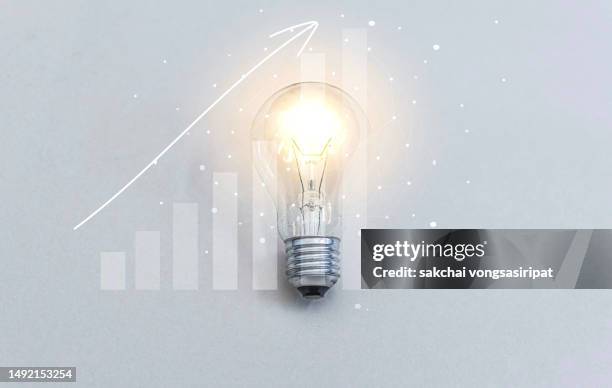 growth success concept, conceptual business finance growth chart, bright way in business - reversing stock pictures, royalty-free photos & images