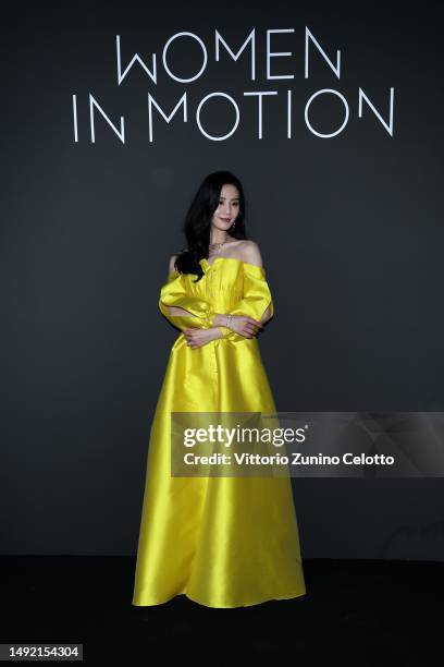 Liu Shishi attends Kering And Cannes Film Festival Official Dinner Photocall on May 21, 2023 in Cannes, France.