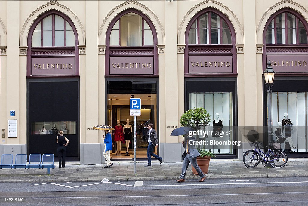 German Stores As Business Conference Falls