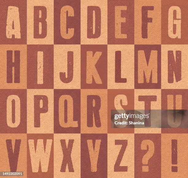 335 Alphabet Grid Stock Photos, High-Res Pictures, and Images - Getty ...