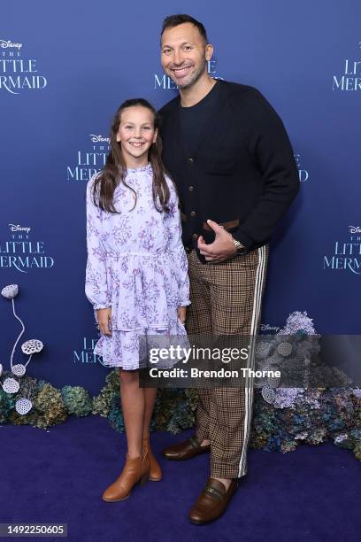 Ian Thorpe attends the Australian premiere of "The Little Mermaid" at State Theatre on May 22, 2023 in Sydney, Australia.