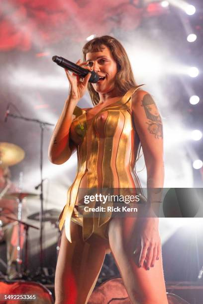 Singer-songwriter Tove Lo performs in concert during the 'Dirt Femme' Tour at Stubb's Waller Creek Amphitheater on May 21, 2023 in Austin, Texas.