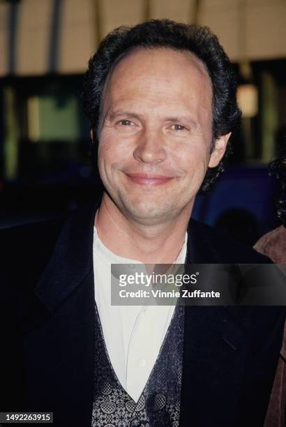 Billy Crystal during Premiere of "City Slickers II: The Legend of Curly's Gold" at Academy Theater in Beverly Hills, California, United States, 8th...