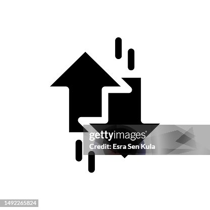Volatility Solid Icon. Suitable for Web Page, Mobile App, UI, UX and GUI design. Volatility Solid Icon. Suitable for Web Page, Mobile App, UI, UX and GUI design.