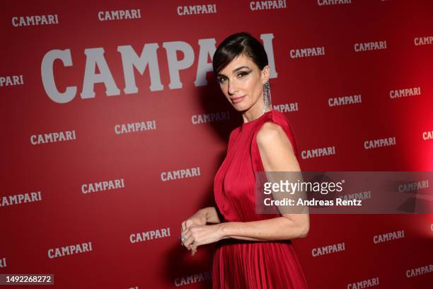 Paz Vega enjoys an immersive dinner with Campari, serving unforgettable cuisines and cocktail creations at the 76th Festival de Cannes on May 20,...