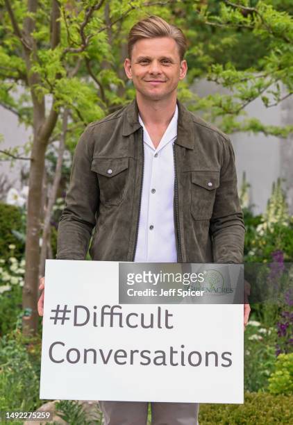 Jeff Brazier attends the 2023 Chelsea Flower Show at Royal Hospital Chelsea on May 22, 2023 in London, England.
