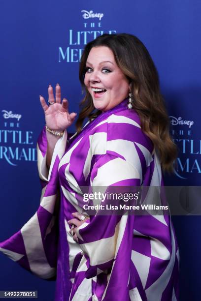 Melissa McCarthy attends the Australian premiere of "The Little Mermaid" at State Theatre on May 22, 2023 in Sydney, Australia.