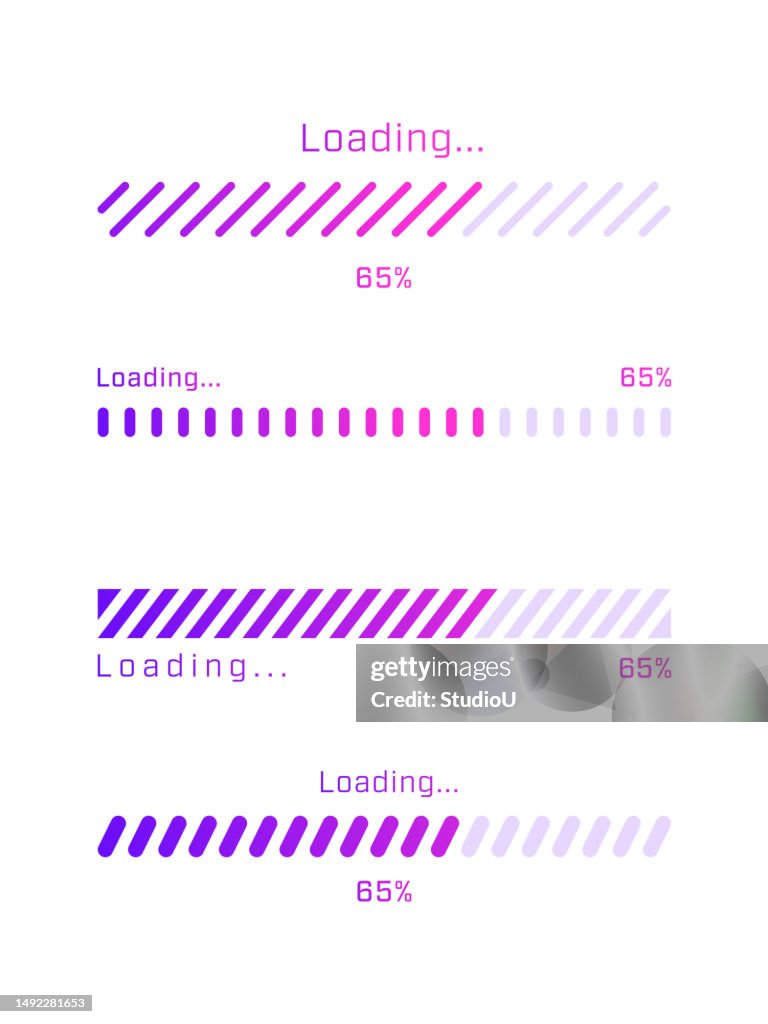 Loading Progress Bar Concepts Progress Visualization Web Design ...