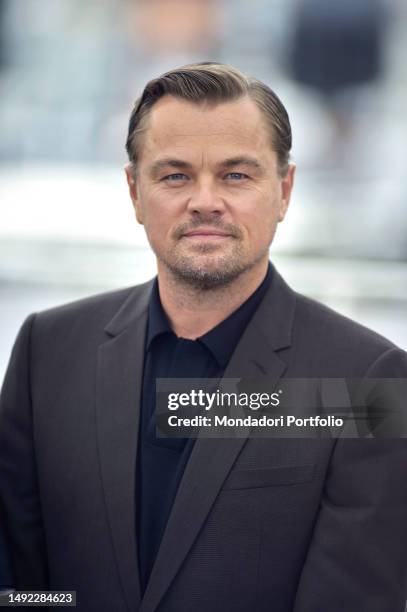 American actor Leonardo DiCaprio at Cannes Film Festival 2023. Photocall of the film Killers Of The Flower Moon. Cannes , May 21st, 2023