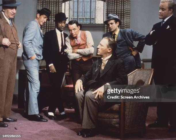 Robin and the 7 Hoods' 1964 comedy musical starring Frank Sinatra, Dean Martin, Bing Crosby, Sammy Davis Jr, Richard Bakalyan, Phillip Crosby and...