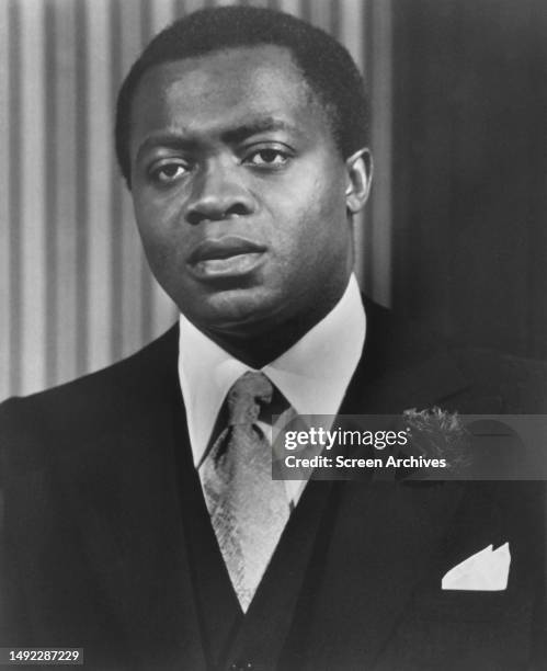 Live and Let Die' Yaphet Kotto stars as Kananga in the 1973 James Bond film.