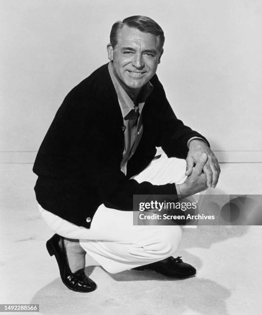 Cary Grant 'That Touch of Mink' studio publicity portrait for the 1962 comedy.