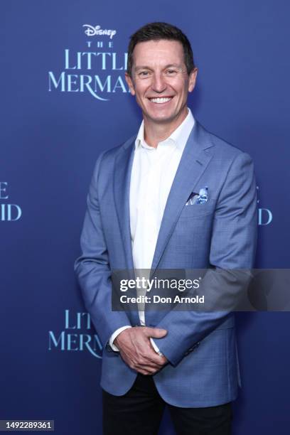 Rove McManus attends the Australian premiere of "The Little Mermaid" at State Theatre on May 22, 2023 in Sydney, Australia.