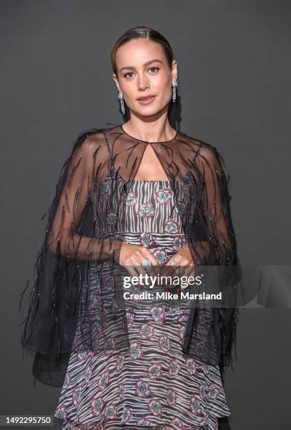 Brie Larson attends the 2023 "Kering Women in Motion Award" during the 76th annual Cannes film festival on May 21, 2023 in Cannes, France.