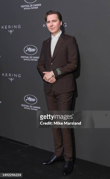 Paul Dano attends the 2023 "Kering Women in Motion Award" during the 76th annual Cannes film festival on May 21, 2023 in Cannes, France.